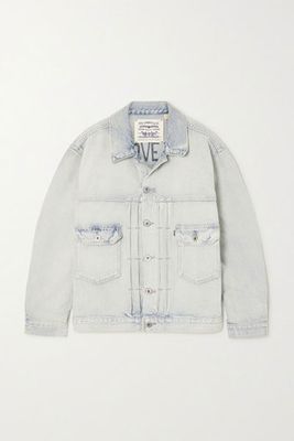 Love Letter Pintucked Denim Jacket from Levi’s