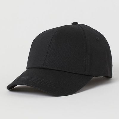Cotton Twill Cap Black from H&M