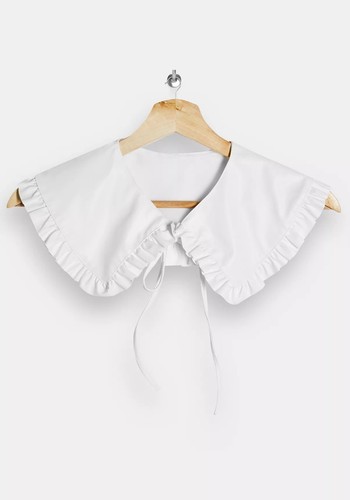 PU Statement Peter Pan Collar from Topshop