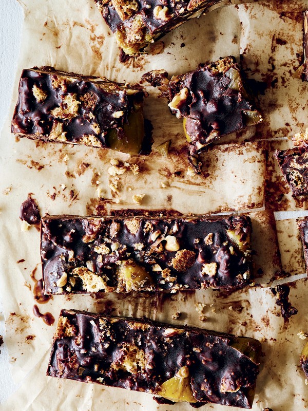 Rocky Road With Figs & Walnuts