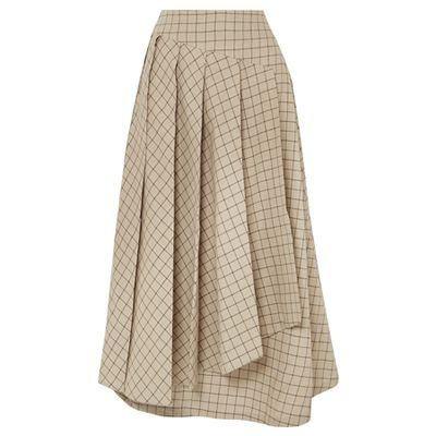 Check Pleated Skirt from A.W.A.K.E.