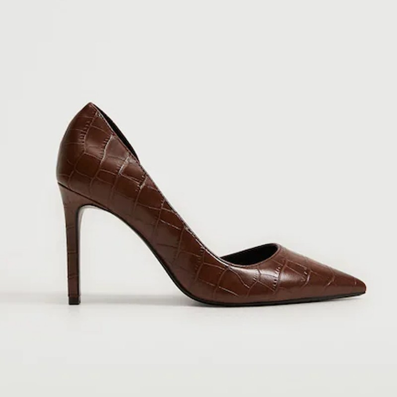 Asymmetric Stiletto Shoes from Mango