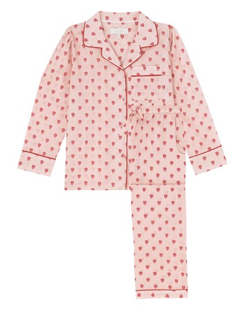 Queen of Hearts Cotton Pyjamas from Little Yolke