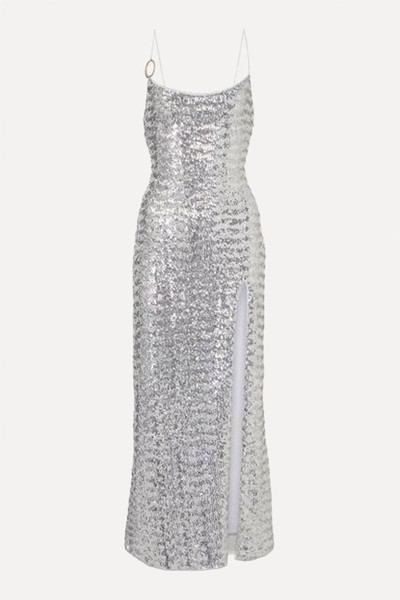 Pailettes Sequined Maxi Dress from Oseree