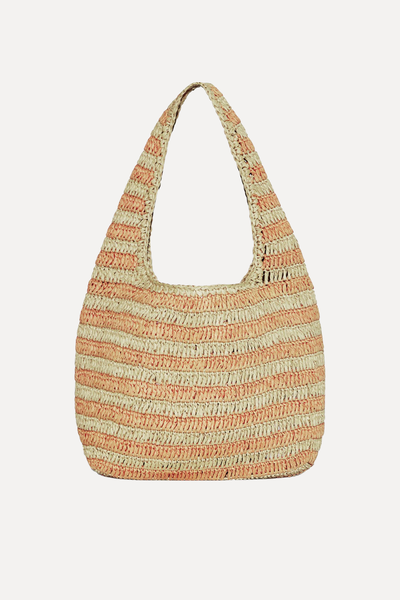 Mini Raffia Shoulder Bag from COS