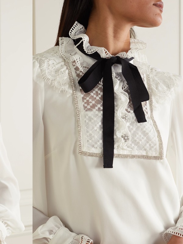19 Pussy-Bow Blouses We Love