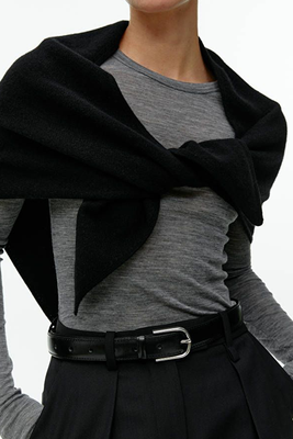 Triangle Cashmere-Wool Scarf from ARKET