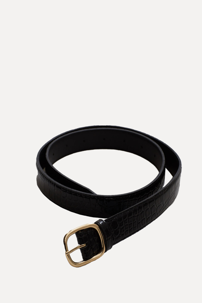 Kyron Croc Effect Belt from The Frankie Shop