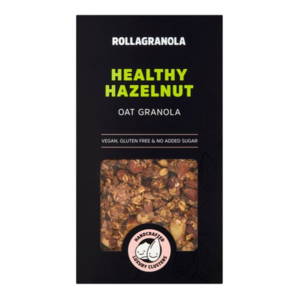 Healthy Hazelnut Granola from Rollagranola