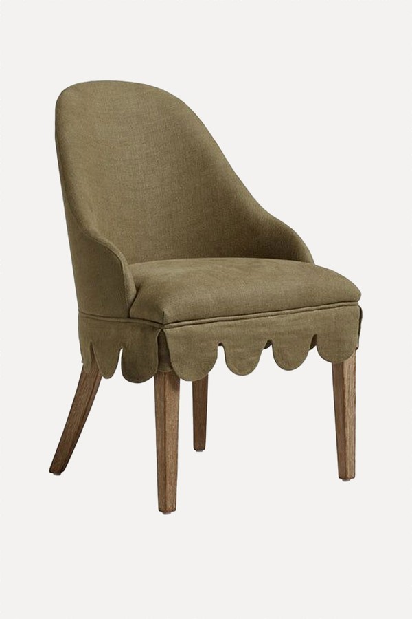 Florence Linen Dining Chair from Oka