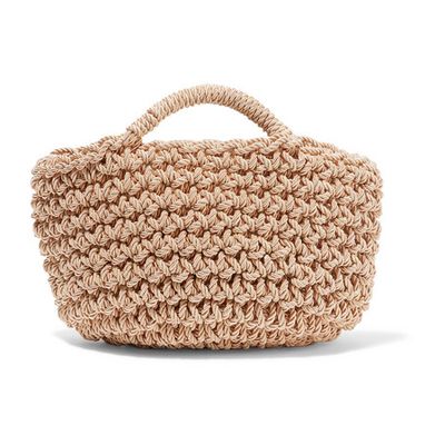 Rose Woven Satin Tote from Rejina Pyo