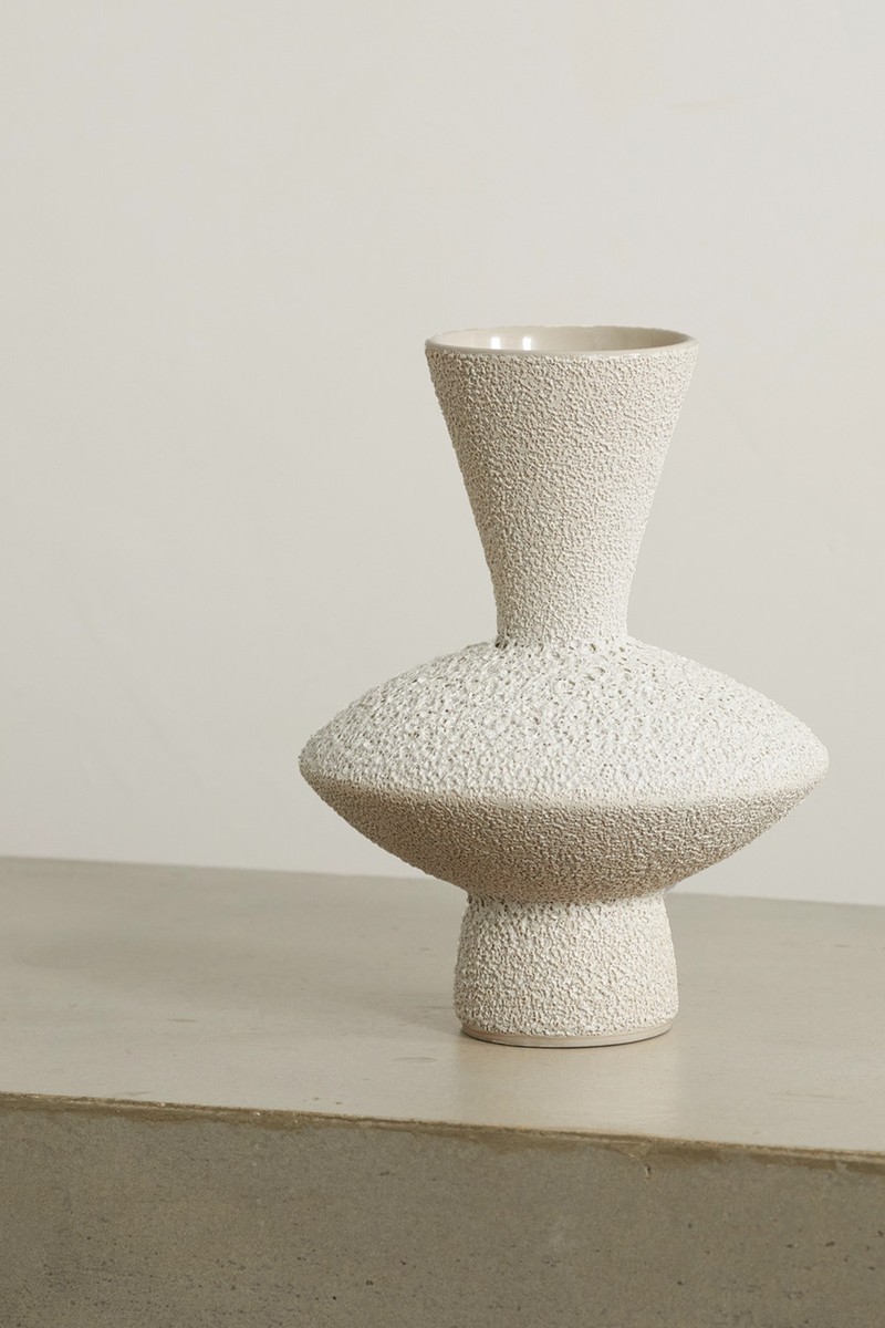 Stevie Glazed Ceramic Vase from Marloe Marloe