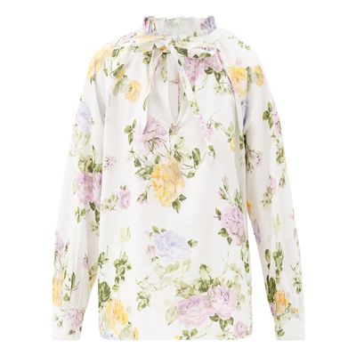 Willow Floral-Print Blouse from LoveShackFancy