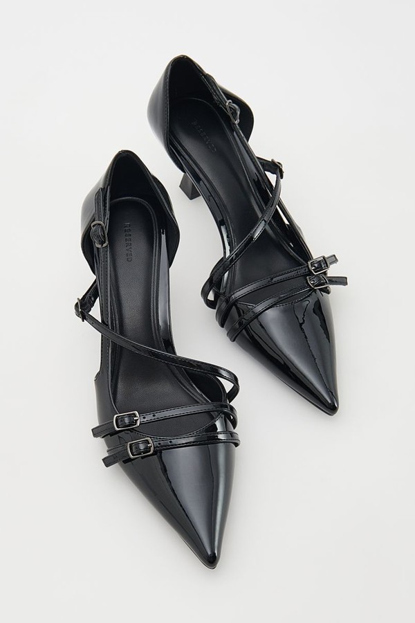 Pumps With Decorative Straps And Buckles from Reserved