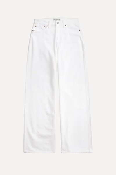 High Rise Wide Leg Jeans from Abercrombie & Fitch