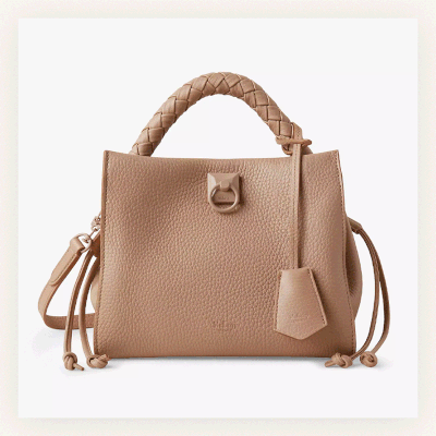 Small Iris Heavy Grain Leather Shoulder Bag, £1,095 | Mulberry