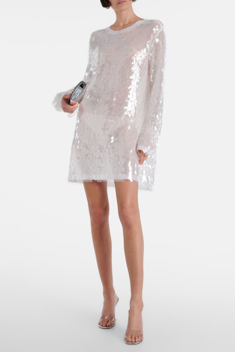Sequined Minidress from Norma Kamali