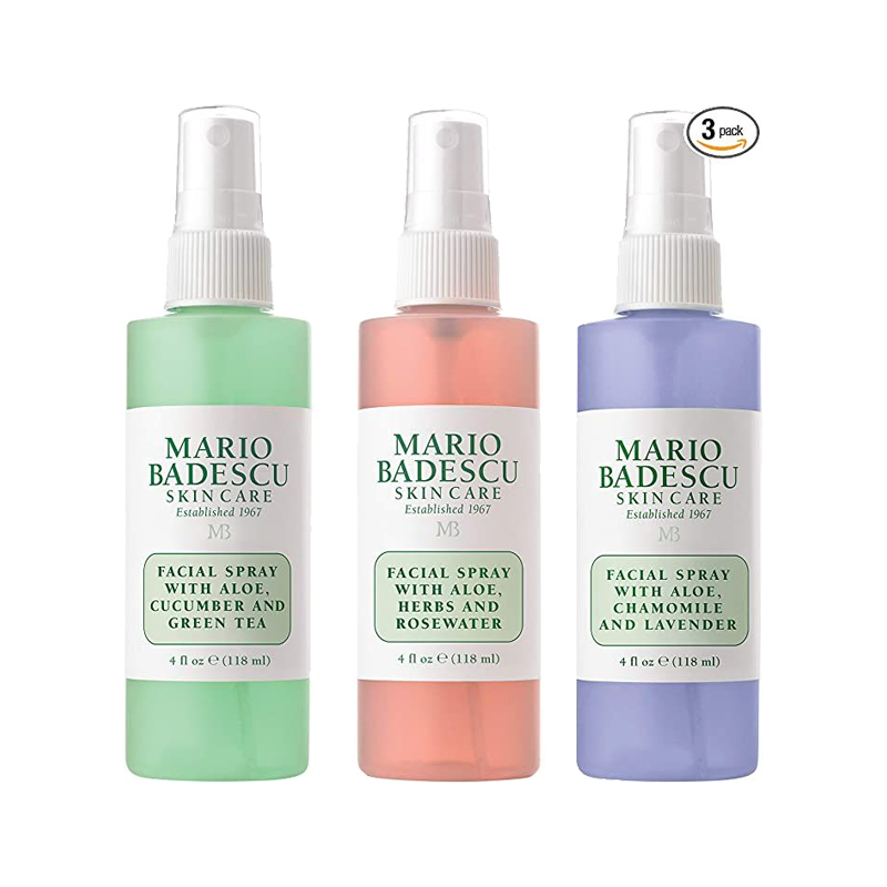 Spritz. Mist. Glow. 3 Facial Sprays from Mario Badescu