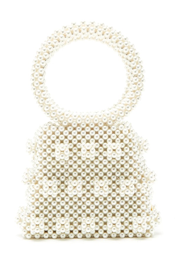 Dante Faux-Pearl Embellished Bag from Shrimps