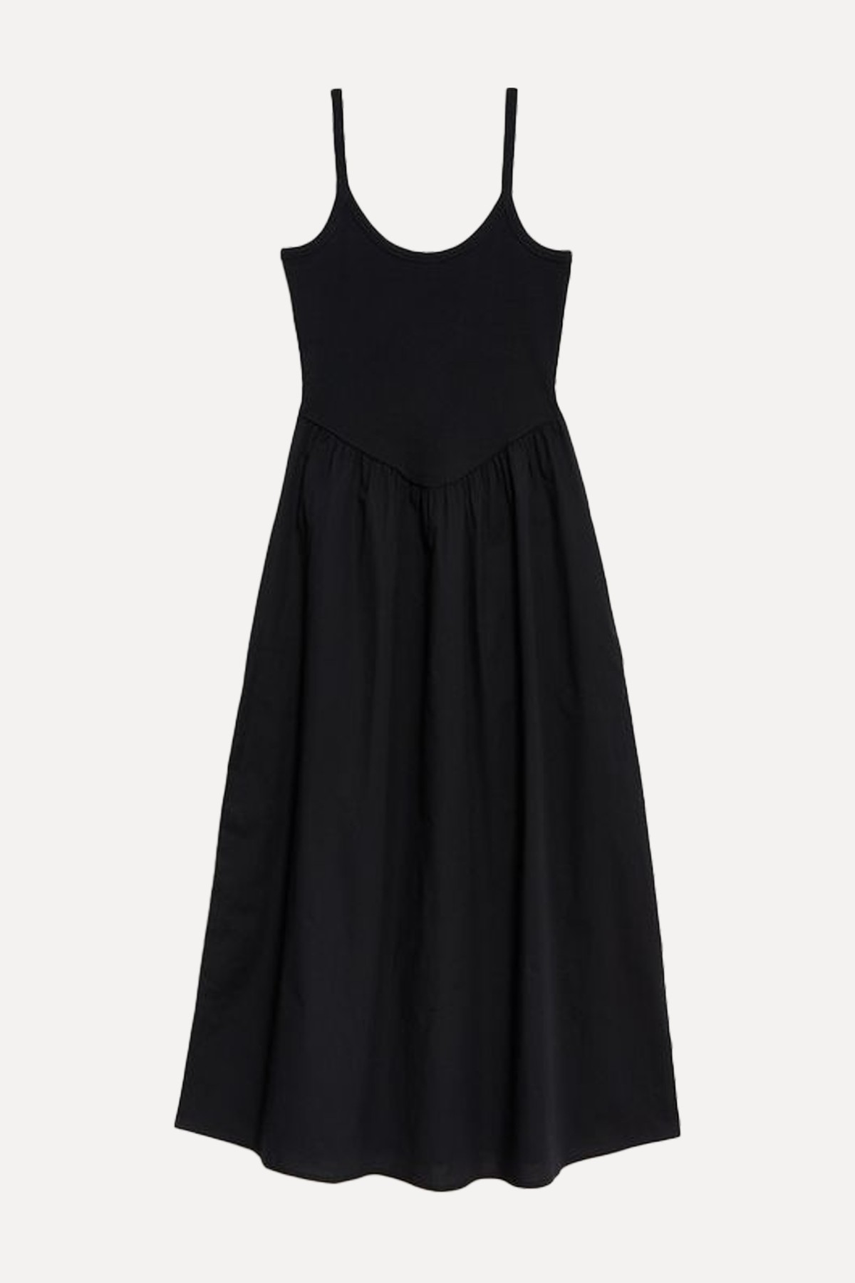 Organic Cotton & Silk-Blend Halterneck Midi Dress from Matteau