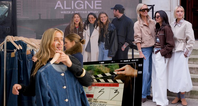 We’re On A London Billboard?! | SheerLuxe x ALIGNE SS26 BTS 