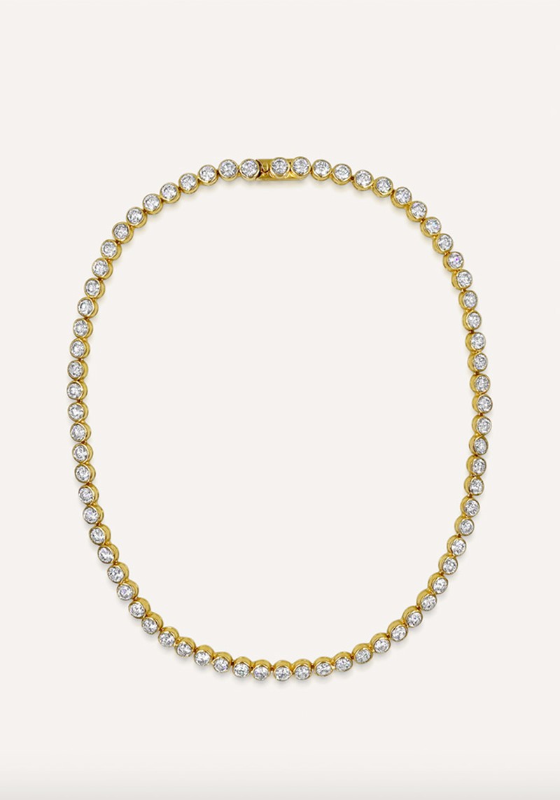 Chris Tennis Necklace from Daphine