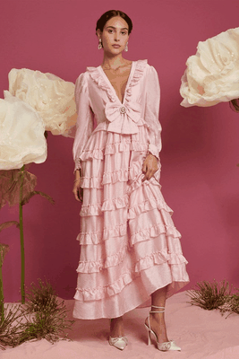 Dream Venus Ruffle Maxi Dress, £220 | Sister Jane