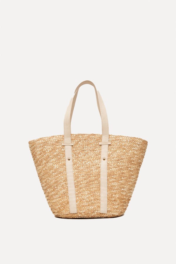 Straw Shoulder Bag from Phase Eight