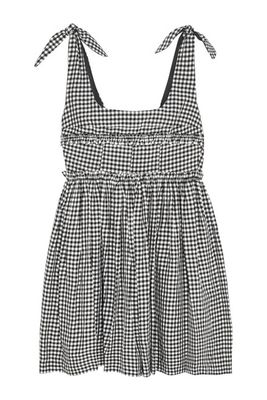 Gingham Crepe Dress from Alexa Chung