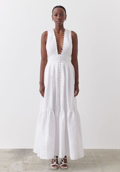 Marion Linen Maxi Dress from Joslin