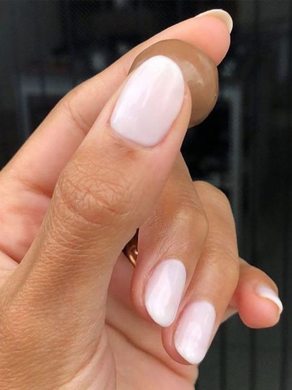 These Are The Most Popular White Nail Shades