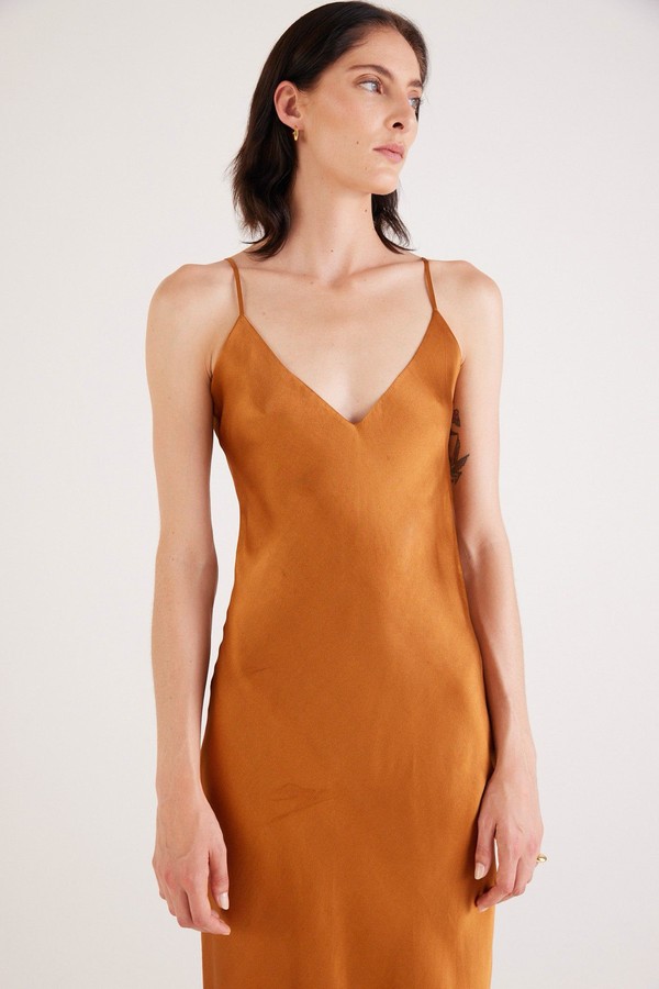 Laiz Slip Dress