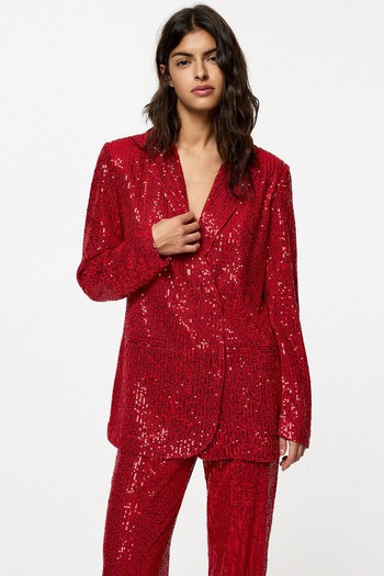 Sequinned Blazer from Pull & Bear