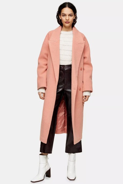 Apricot Dropped Coat