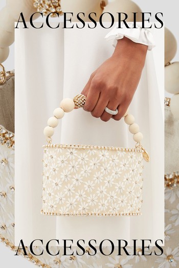 Holli Gelsomino Crystal-Embellished Handbag from Romantic