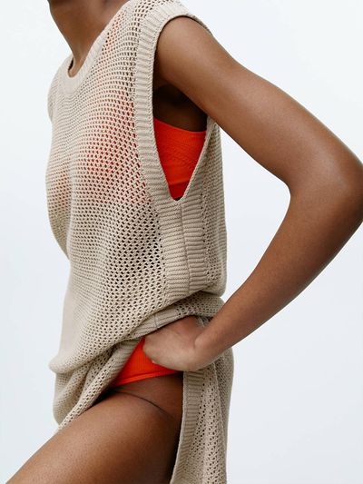 Relaxed Crochet Dress, £59