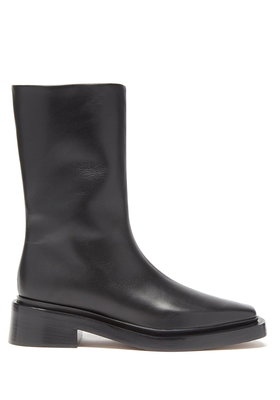Bosona Zipped Leather Boots from Neous