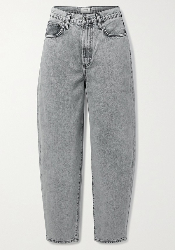 Balloon High-Rise Tapered Jeans from Agolde