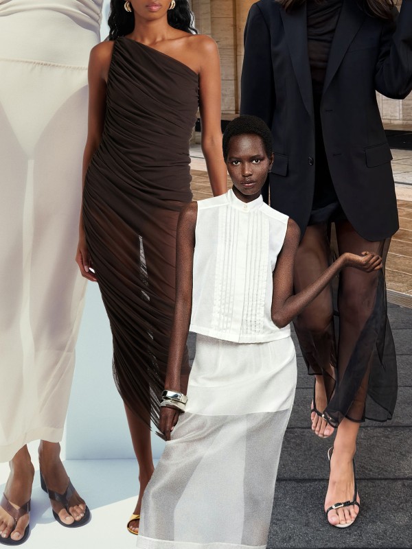 The Edit: Sheer Dresses & Skirts