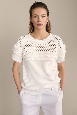 Open Knit Sweater from Massimo Dutti