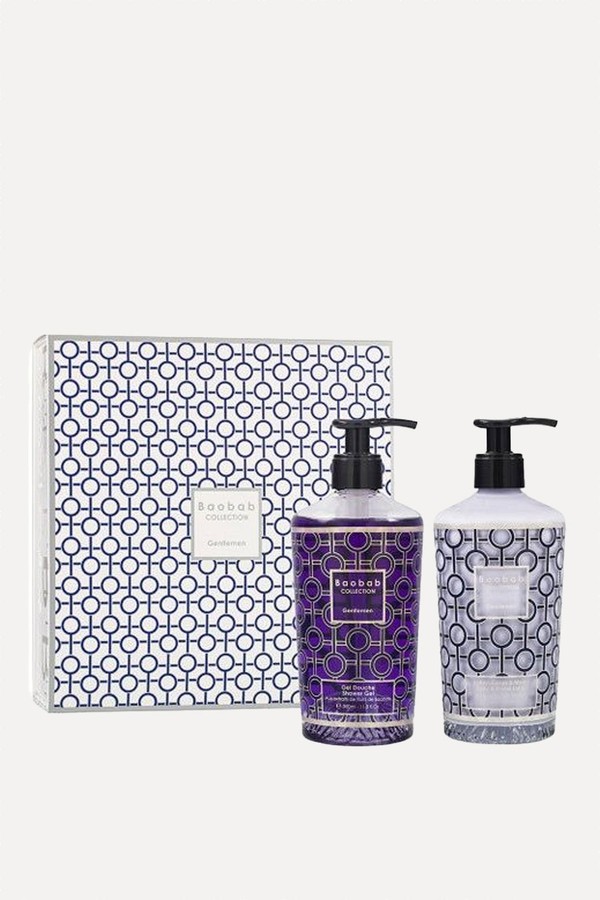 Gentlemen Body & Hand Lotion + Shower Gel Gift Set from BAOBAB COLLECTION