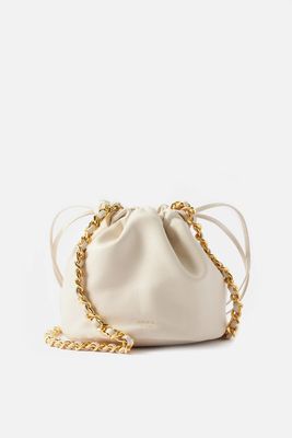 Aria Small Leather Bucket Bag   from Khaite 