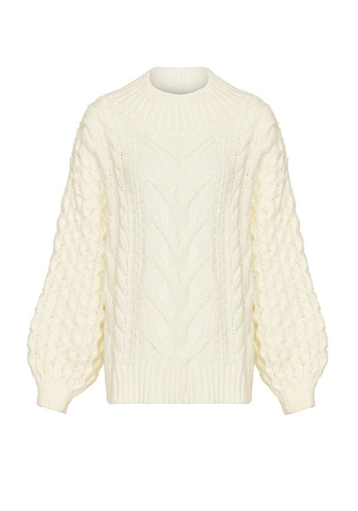 Bella Cable Jumper from Cara & The Sky