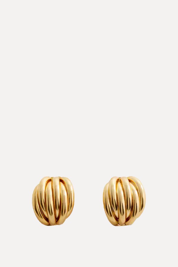 Crossover Earrings from Mango