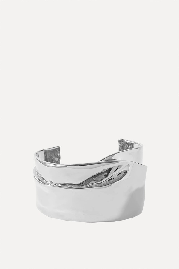 Ridge Silver-Plated Cuff from COMPLETEDWORKS