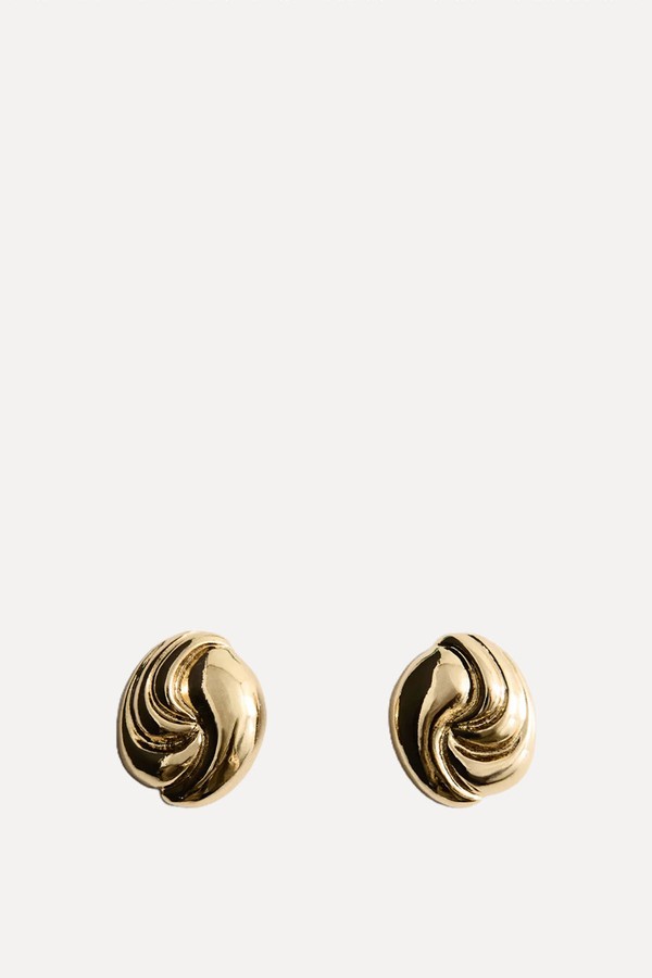 Relief Earrings from mango