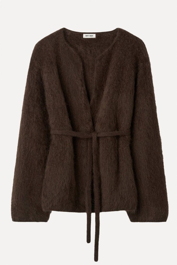 Brushed Cardigan from Soft Goat