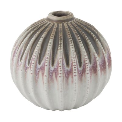 Fluted Blush Spray Vase