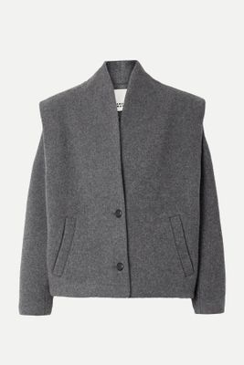 Drogo Brushed Wool-Blend Jacket  from Isabel Marant