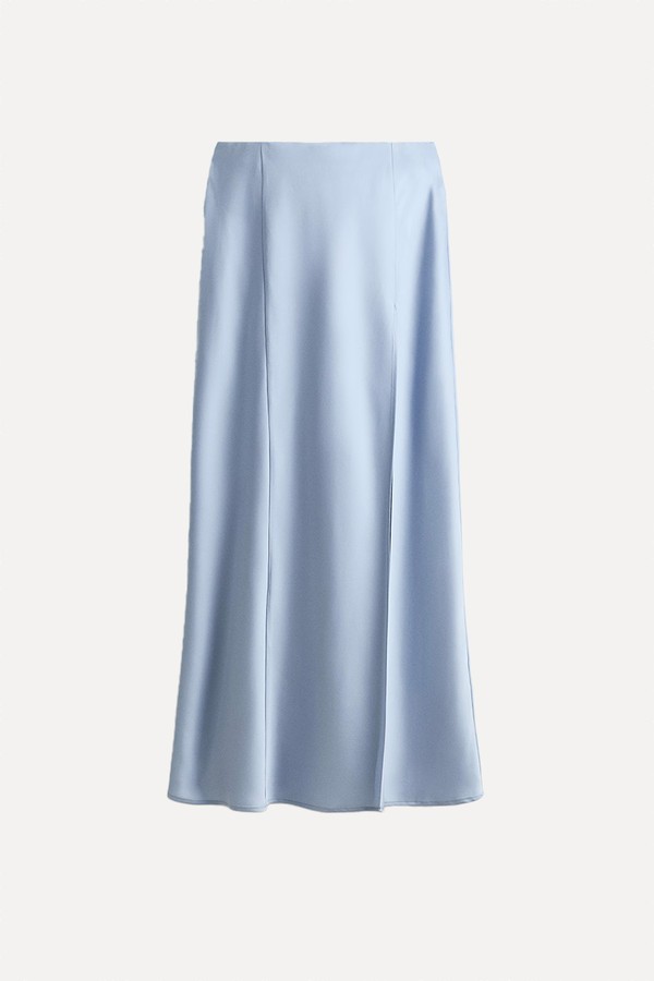 Satin Maxi Skirt from H&M
